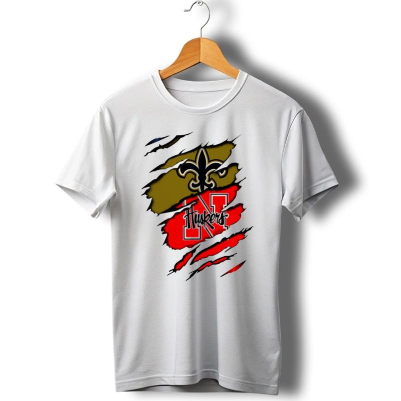 New-Orleans-Saints-Nebraska-Huskers-Claw-Marks-T-Shirt-1_T-Shirt-1 New Orleans Saints Nebraska Huskers Claw Marks T Shirt 1 T Shirt 1