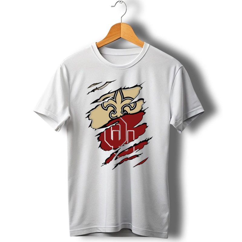 New-Orleans-Saints-Oklahoma-Sooners-Torn-Logo-Fusion-T-Shirt-1_T-Shirt-1 New Orleans Saints Oklahoma Sooners Torn Logo Fusion T Shirt 1 T Shirt 1