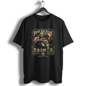 New Orleans Saints Running Nfl T-Shirt