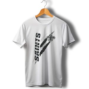 New Orleans Saints Scratch Fleur De Lis Starter T Shirt