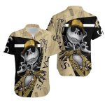 New Orleans Saints Skeleton Monster Energy Hawaiian Shirt