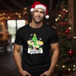 New-Orleans-Saints-Snoopy-Christmas-Tree-Peanuts-Characters-Snowflakes-T-Shirt-1_t-shirt-1_2