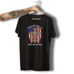 New-Orleans-Saints-Stand-For-The-Flag-Kneel-For-The-Cross-American-Flag-Cross-T-Shirt-1_t-shirt-3_4