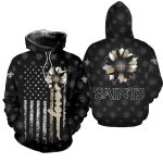 New Orleans Saints Sunflower AOP Hoodie