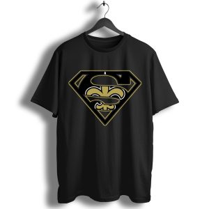 New Orleans Saints Superman Logo T-Shirt