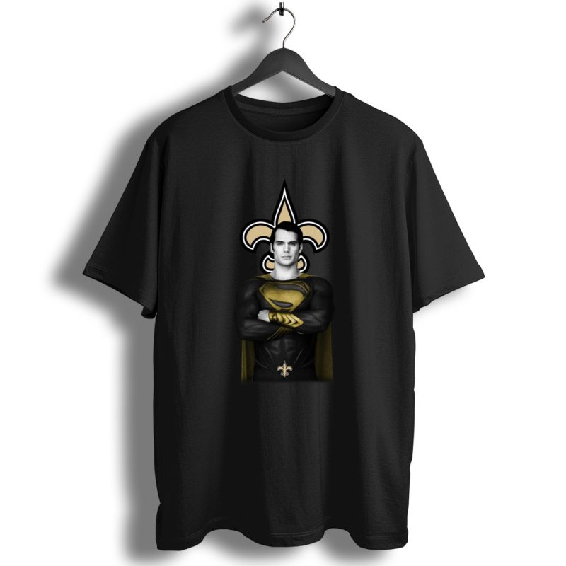 New Orleans Saints Superman Nfl T Shirt T Shirt 1