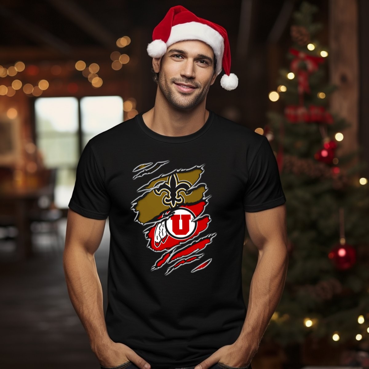 New-Orleans-Saints-Utah-Utes-Logo-Fusion-T-Shirt-1_t-shirt-1_2