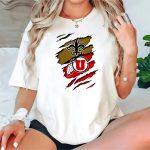 New-Orleans-Saints-Utah-Utes-Torn-Claw-T-Shirt-1_t-shirt-2_3