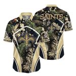 New Orleans Saints Vibrant Tropics Hawaiian Shirt