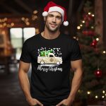 New-Orleans-Saints-Vintage-Car-Merry-Christmas-Tree-Snowflakes-T-Shirt-1_t-shirt-1_2