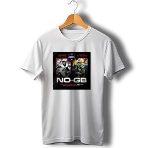 New Orleans Saints Vs Green Bay Packers Monday Night Football Espn 815Pm Et Nfl T Shirt
