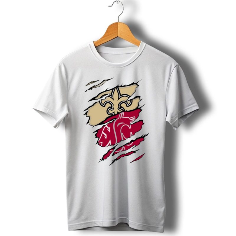 New-Orleans-Saints-Washington-State-Cougars-Fleur-De-Lis-Logo-Fusion-T-Shirt-1_T-Shirt-1 New Orleans Saints Washington State Cougars Fleur De Lis Logo Fusion T Shirt 1 T Shirt 1