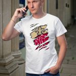New-Orleans-Saints-Washington-State-Cougars-Fleur-De-Lis-Logo-Fusion-T-Shirt-1_t-shirt-1_2