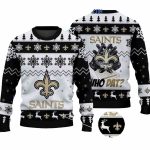 New Orleans Saints Who Dat Christmas Ugly Sweater
