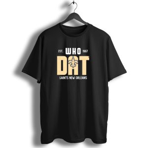 New Orleans Saints Who Dat Est 1967 Fleur De Lis T Shirt