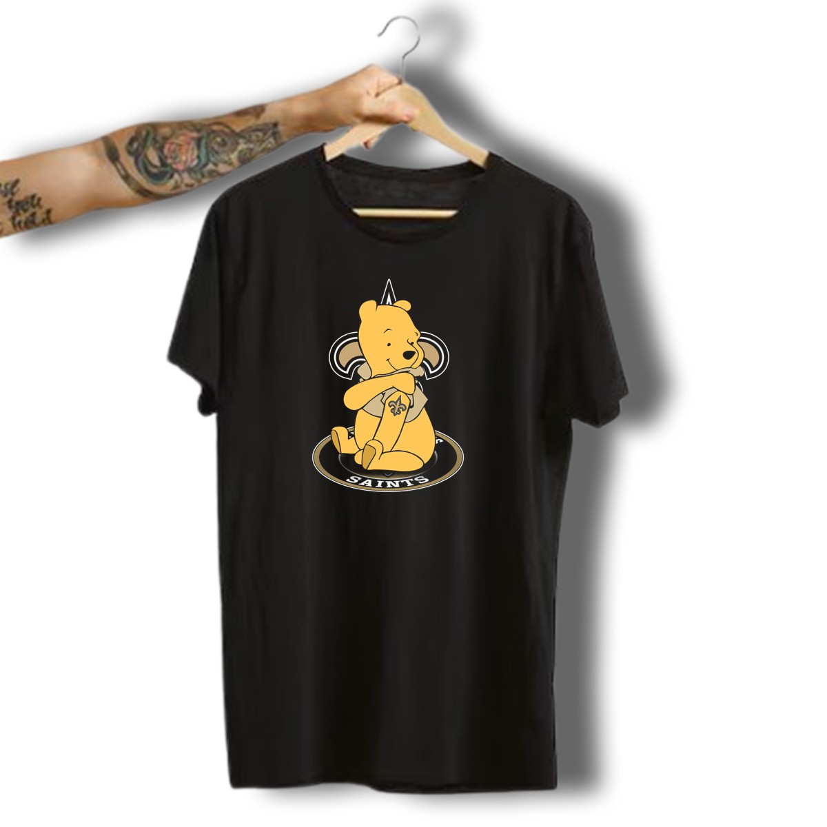 New-Orleans-Saints-Winnie-The-Pooh-Fan-Logo-Fusion-T-Shirt-1_t-shirt-3_4