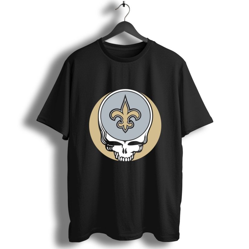 New Orleans Saints Your Face Football Fan Supporter Grateful Dead Shirt T Shirt 1