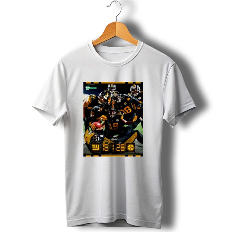 New York Giants Vs Pittsburgh Steelers 16 26 Victory T Shirt 1 T Shirt 1