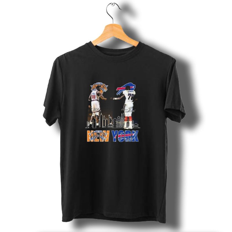New-York-Knicks-Buffalo-Bills-Cityscape-Collaboration-With-Ewing-And-Smith-Signatures-T-Shirt-1_T-Shirt-1 New York Knicks Buffalo Bills Cityscape Collaboration With Ewing And Smith Signatures T Shirt 1 T Shirt 1