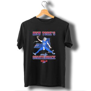 New Yorks Only Quarterback Buffalo Bills 17 T-Shirt