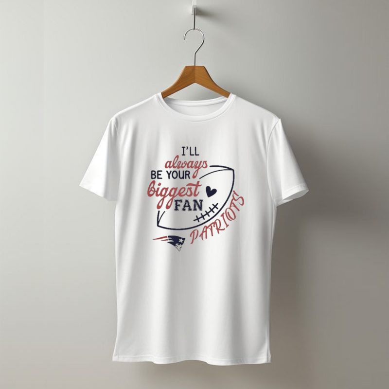 Newborn Infant New England Patriots Ill Always Be Your Biggest Fan Patriots T Shirt T Shirt 1