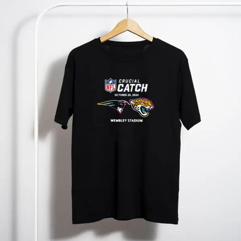 Nfl Crucial Catch New England Patriots Vs Jacksonville Jaguars Wembley Stadium October 20 T Shirt T Shirt 1