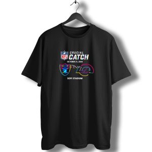Nfl Crucial Catch October 21 2024 Las Vegas Raiders Vs Los Angeles Rams Sofi Stadium T-Shirt