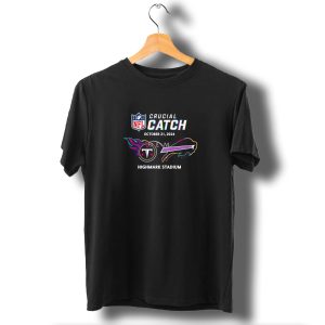 Nfl Crucial Catch Tennessee Titans Vs Buffalo Bills Highmark Stadium October 21 T-Shirt