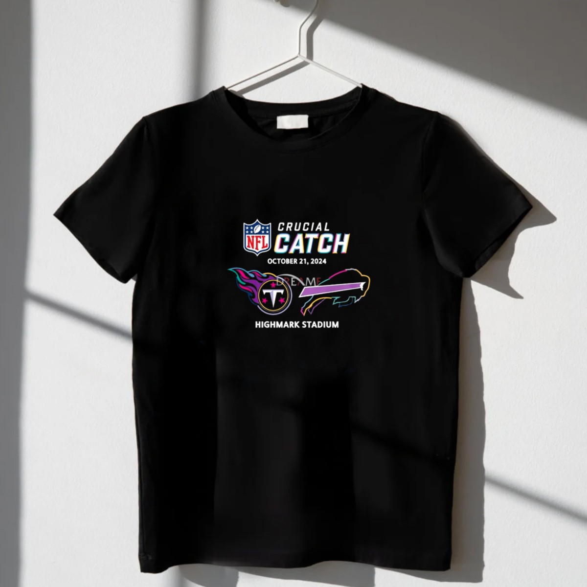 Nfl-Crucial-Catch-Tennessee-Titans-Vs-Buffalo-Bills-Highmark-Stadium-October-21-T-Shirt-1_t-shirt-3_4