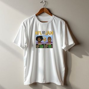 Nfl Jam Randy Moss Cris Carter Minnesota Vikings Legend Duo T Shirt