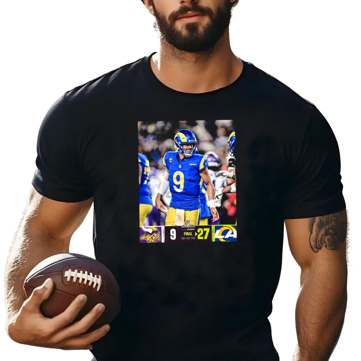 Nfl-Wild-Card-Matthew-Stafford-Los-Angeles-Rams-27-9-Victory-Over-Minnesota-Vikings-T-Shirt-1_t-shirt-4_5
