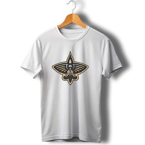 Nfl X Nba Saints Pelican Logo Mashup Combine T Shirt