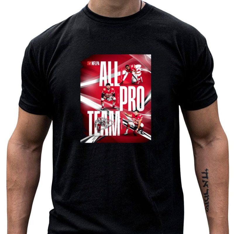 Nflpa Kansas City Chiefs All Pro Team Chris Jones Joseph Thuney Creed Humphrey T Shirt T Shirt 1 1