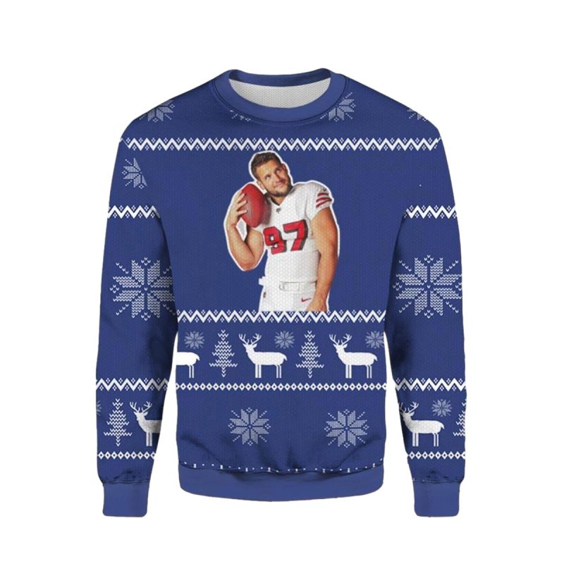 Nick Bosa Number 97 Ugly Sweater 1