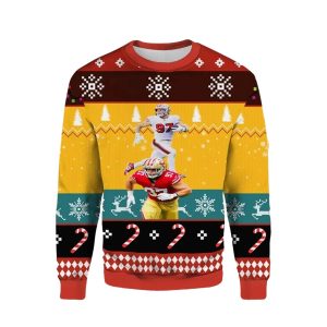 Nick Bosa San Francisco 49ers Logo Ugly Sweater