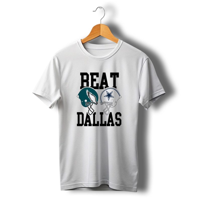 Nick Sirianni Beat Dallas Eagles Helmet Showdown T Shirt T Shirt 1 1