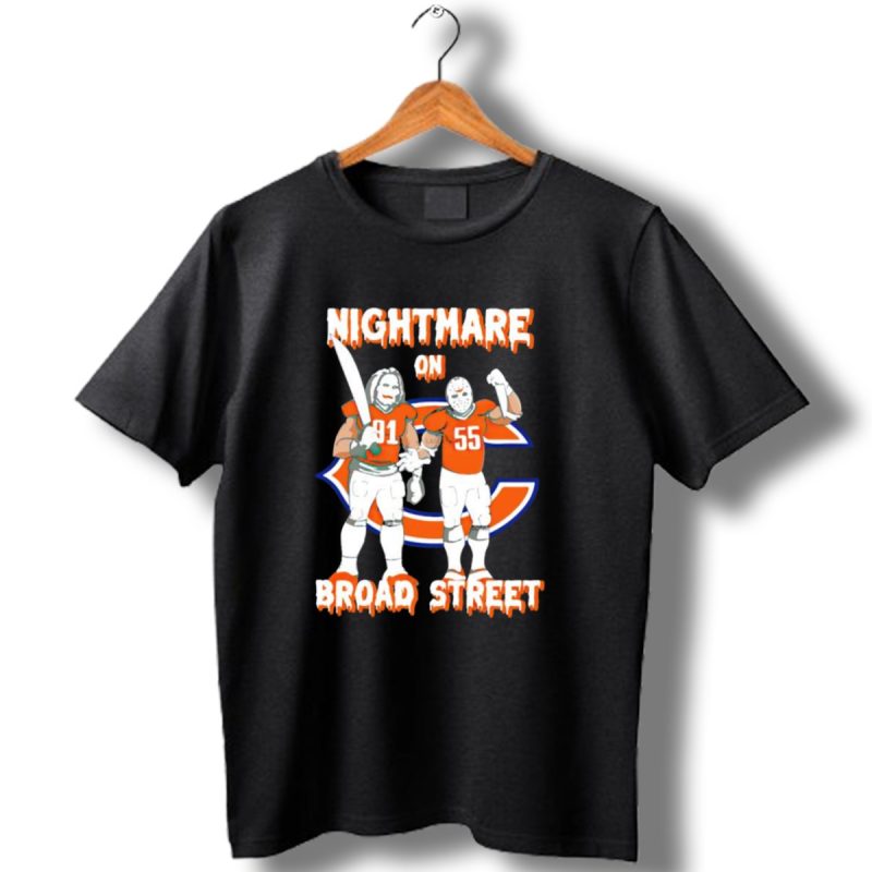 Nightmare On Broad Street Chicago Bears Halloween Jason Voorhees Billy T Shirt 1 T Shirt 1