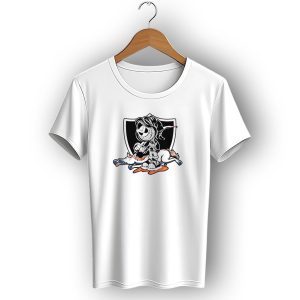 No Love For Denver Las Vegas Raiders Beat Denver Broncos Grim Reaper Over Broncos T-Shirt