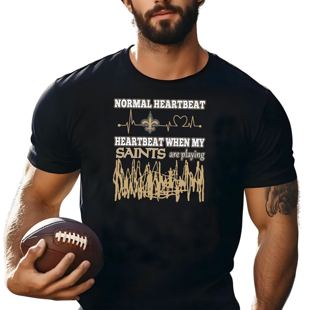Normal-Heartbeat-Heartbeat-When-My-Saints-Are-Playing-T-Shirt-1_t-shirt-4_5