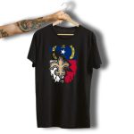 North-Carolina-Flag-With-New-Orleans-Saints-Fleur-De-Lis-T-Shirt-1_t-shirt-3_4