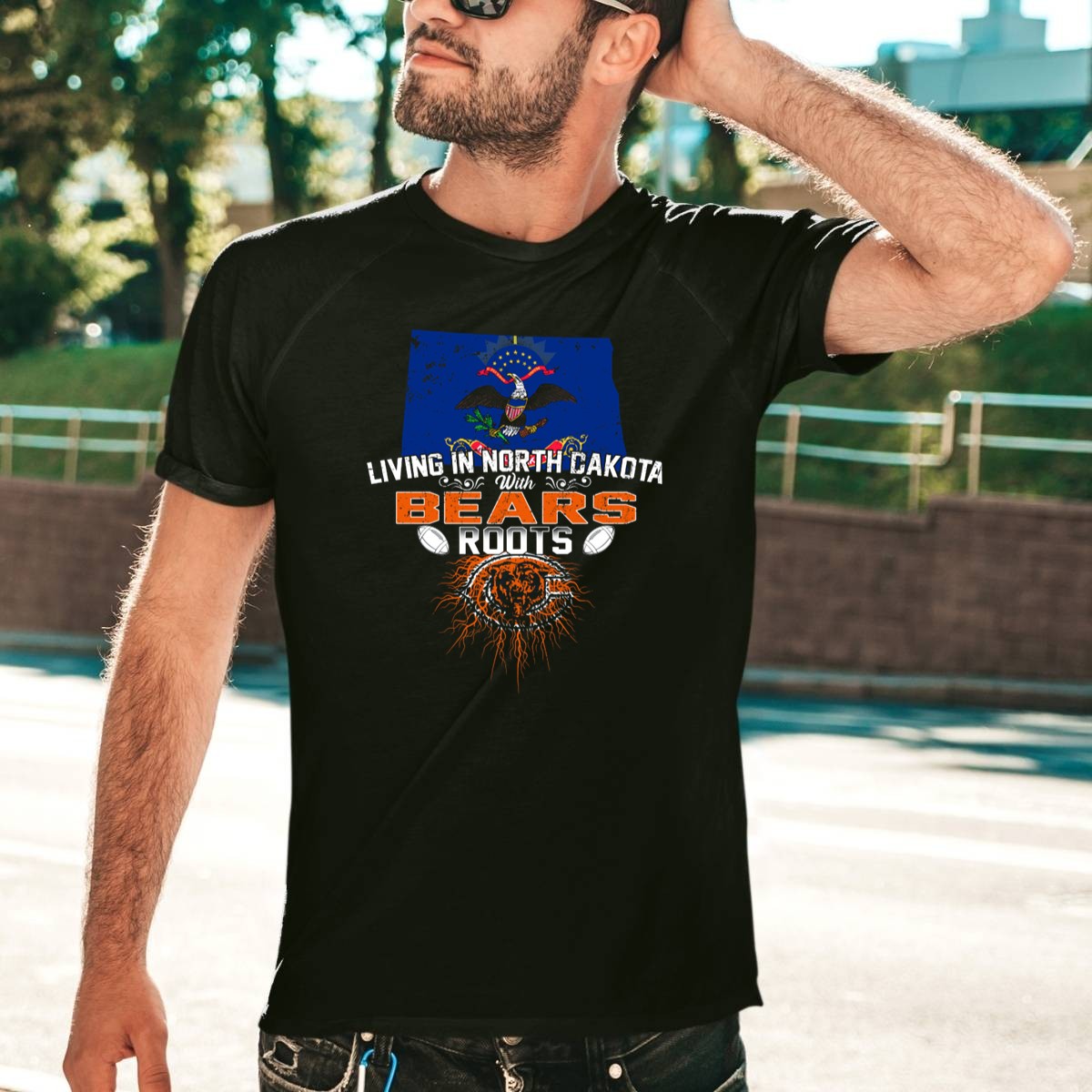 North-Dakota-Pride-With-Chicago-Bears-Loyal-Roots-T-Shirt-1_t-shirt-4_5