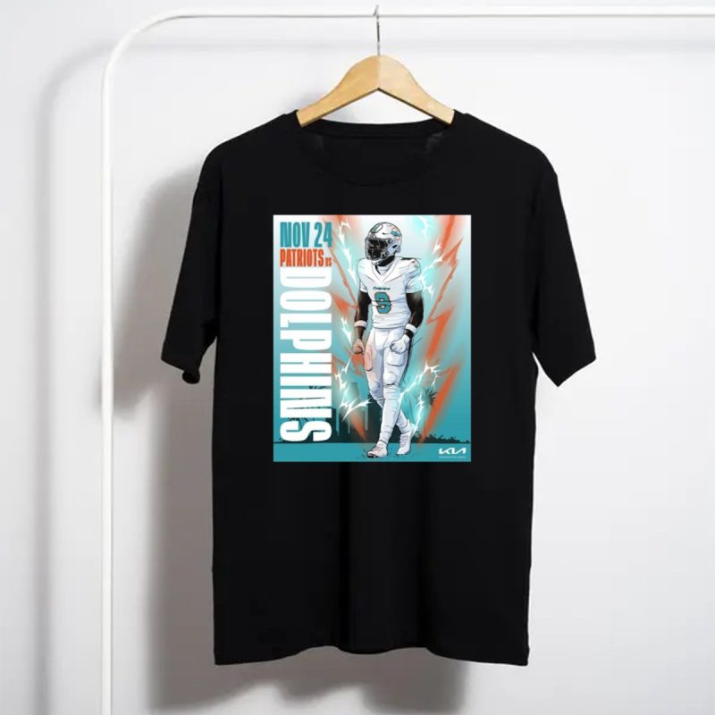 Nov 24 Patriots Vs Dolphins Nfl Football Game T Shirt T Shirt 1