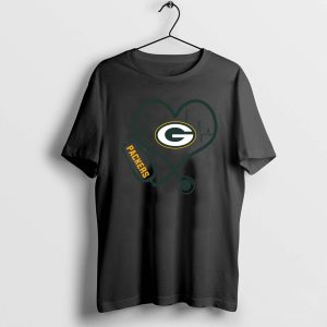 Nurse Heartbeat Love Green Bay Packers shirt
