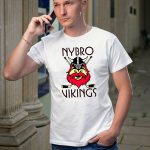Nybro-Vikings-Hockey-Red-Viking-Head-With-Crossed-Hockey-Sticks-T-Shirt-1_t-shirt-2_3