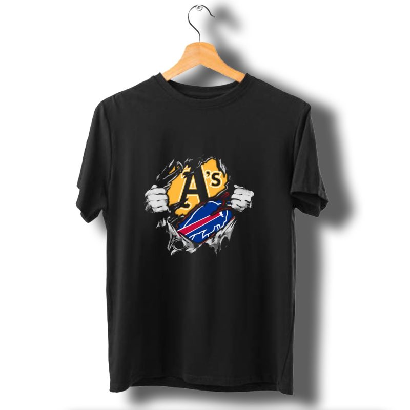 Oakland-Athletics-Buffalo-Bills-Mashup-T-Shirt-1_T-Shirt-1 Oakland Athletics Buffalo Bills Mashup T Shirt 1 T Shirt 1