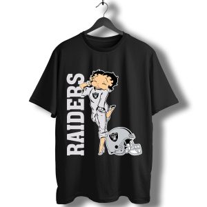 Oakland Raiders Betty Boops T-Shirt