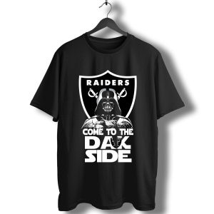 Oakland Raiders Come To The Dak Side Dark Vader T-Shirt