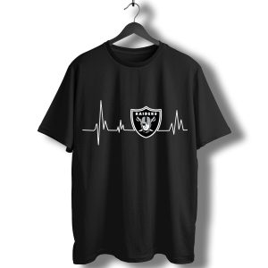 Oakland Raiders HeartbeaT-Shirt