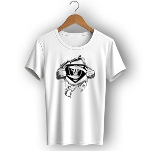 Oakland Raiders Superman Logo Shield Burst T-Shirt