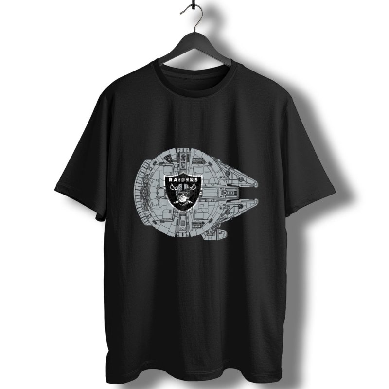 Oakland Raiders The Millennium Falcon Star Wars T Shirt T Shirt 1